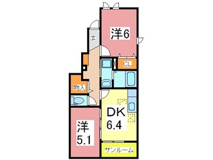 フェアリー・テール　Ⅱの物件間取画像